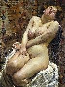 Lovis Corinth, Nana, Female Nude